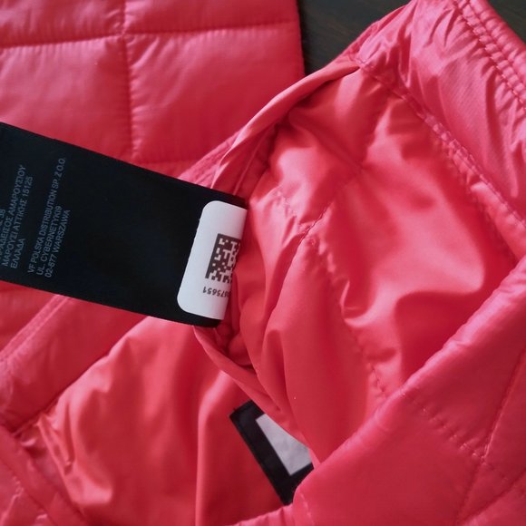 🆕The North Face Youth Thermoball Eco Lightweight Jacket, SM, LG - Usa Red, NWT - Picture 7 of 7